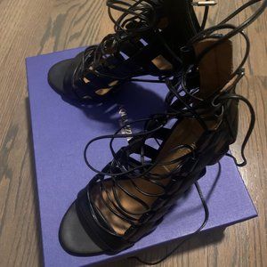 Aquazzura Lace Up Sandals